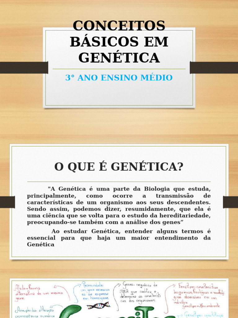 Conceitos Básicos em Genética | PDF