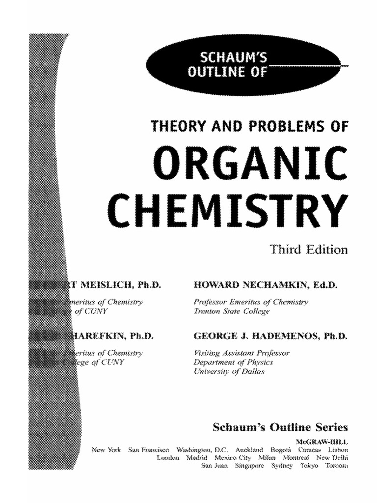 Outline of Organic Chemistry | PDF