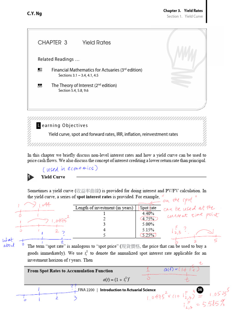 Yield Curve and Interest Rates Explained | PDF | Internal Rate Of ...
