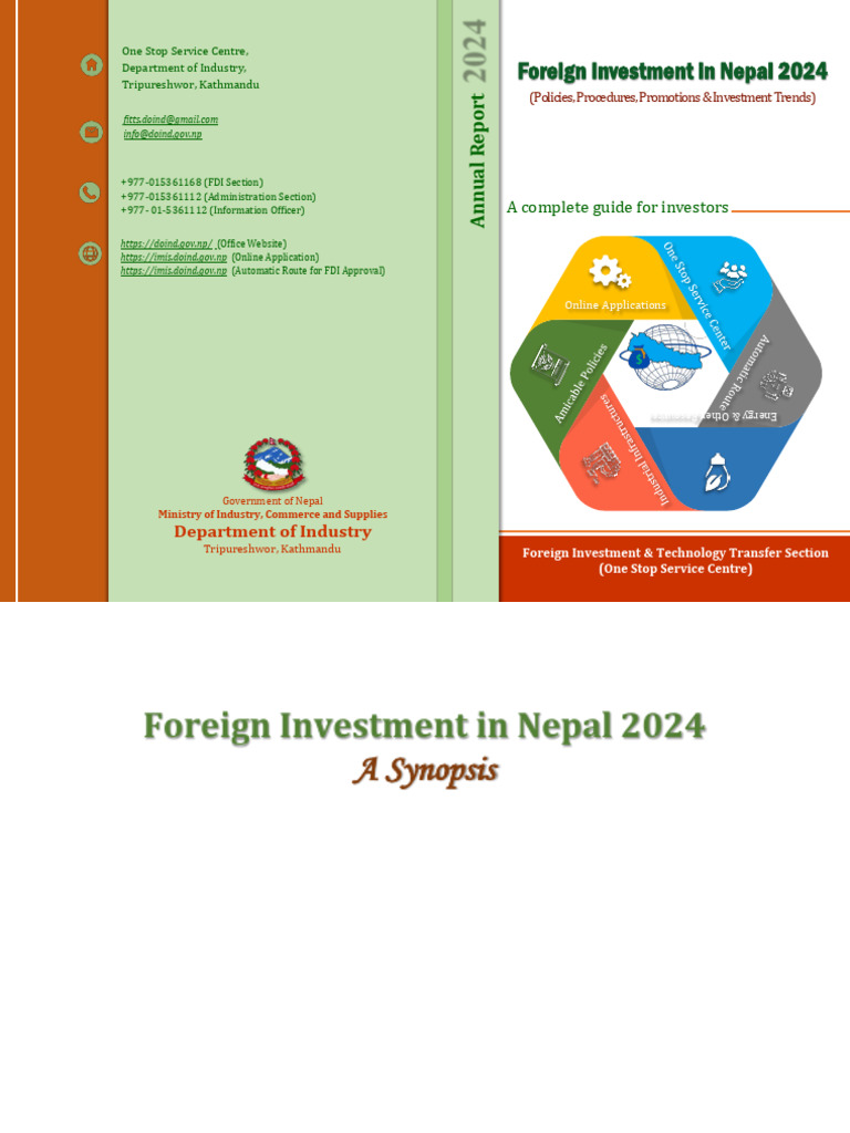 Nepal Fdi Pdf Foreign Direct Investment Agriculture