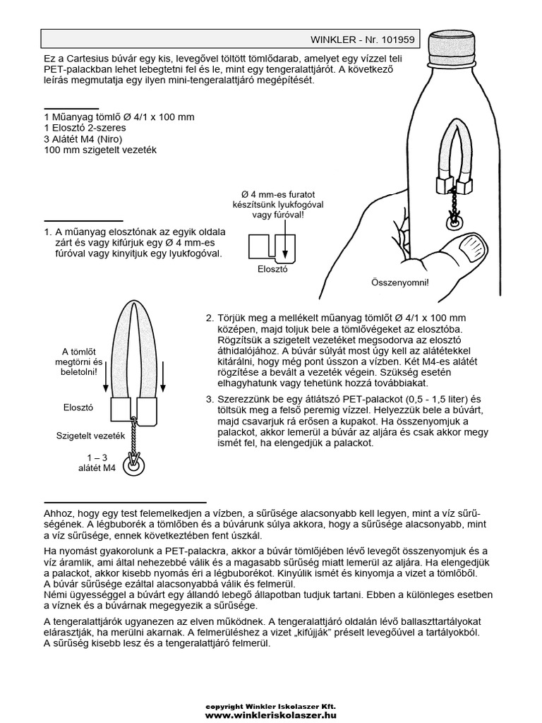Cartesius Búvár | PDF