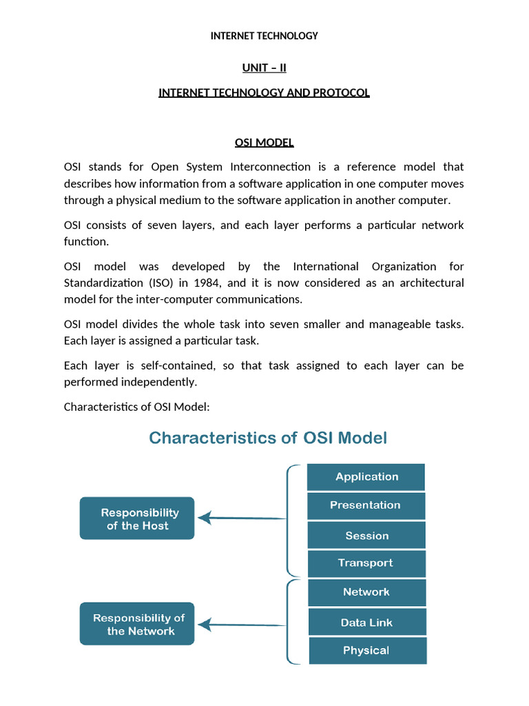 Understanding the OSI Model Layers | PDF | Osi Model | Digital ...