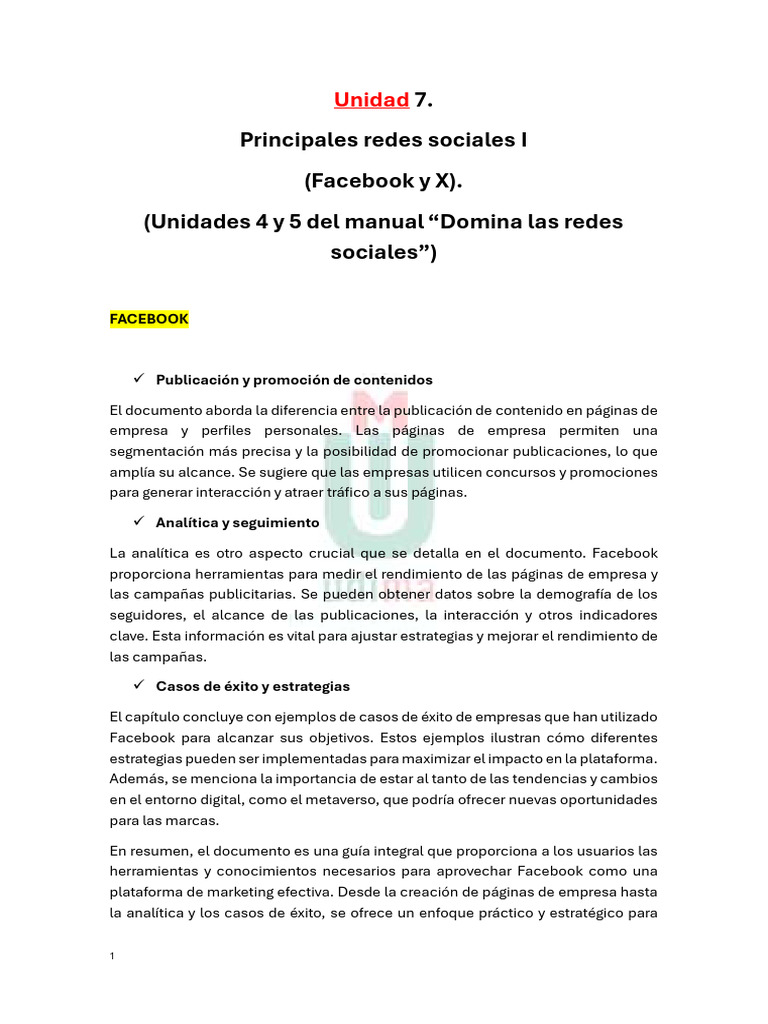 Estrategias de Marketing en Facebook | PDF | Facebook | Marketing