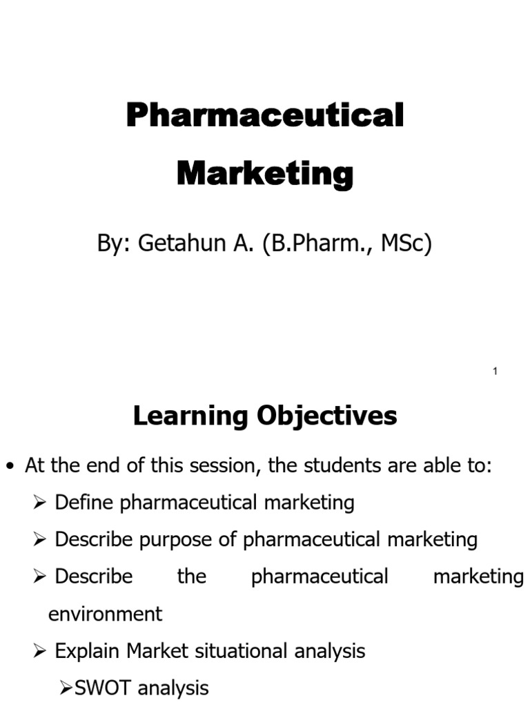 Pharmaceutical Marketing Strategies Explained | PDF | Cost Of Living ...