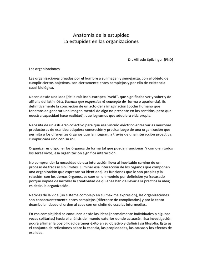 Anatomía de la Estupidez Humana | PDF | Utilitarismo | Felicidad