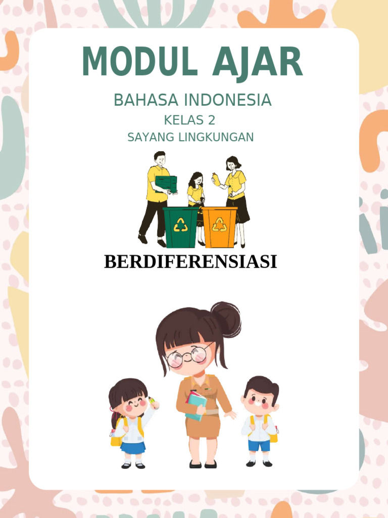 Modul Ajar Bahasa Indonesia Kelas Ii Pdf