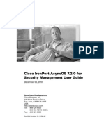 Cisco IronPort Async OS 7.2.0 For The Security Management Appliance User Guide