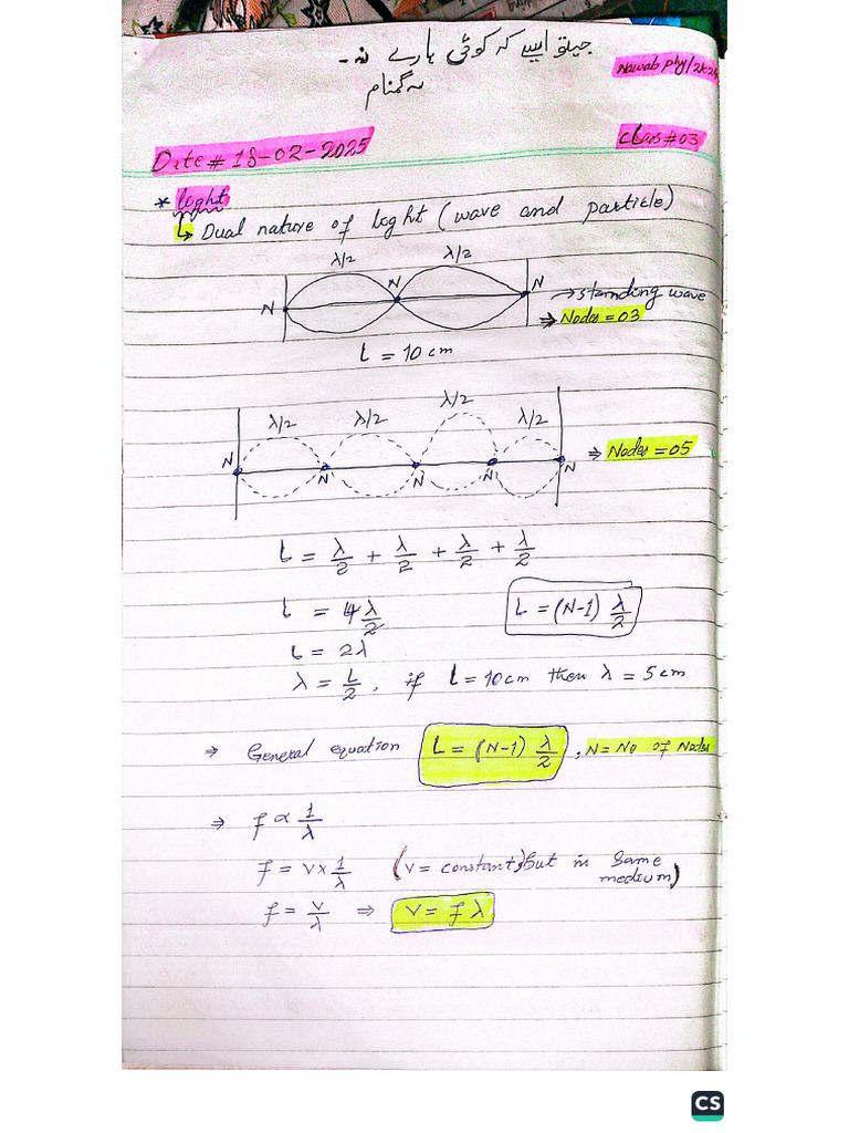 Modern Physics #03, Notes by Nawab | PDF