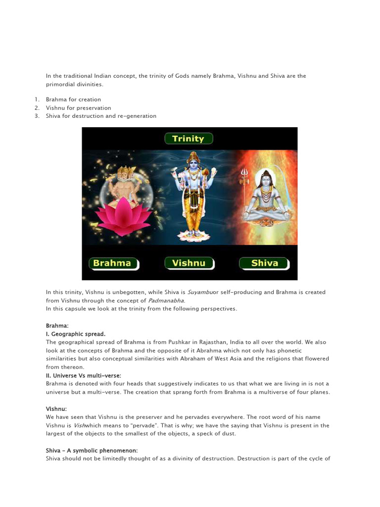 Trinity | PDF