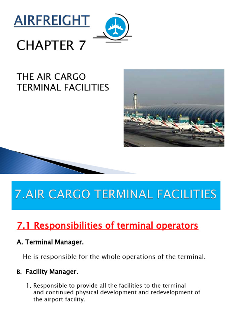 Air Cargo Terminal Operations Overview | PDF | Air Traffic Control ...