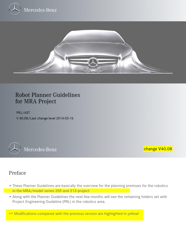 000 B3.040.00. Robot MRA Planner Guidelines V40.08 | PDF | Robot | Robotics