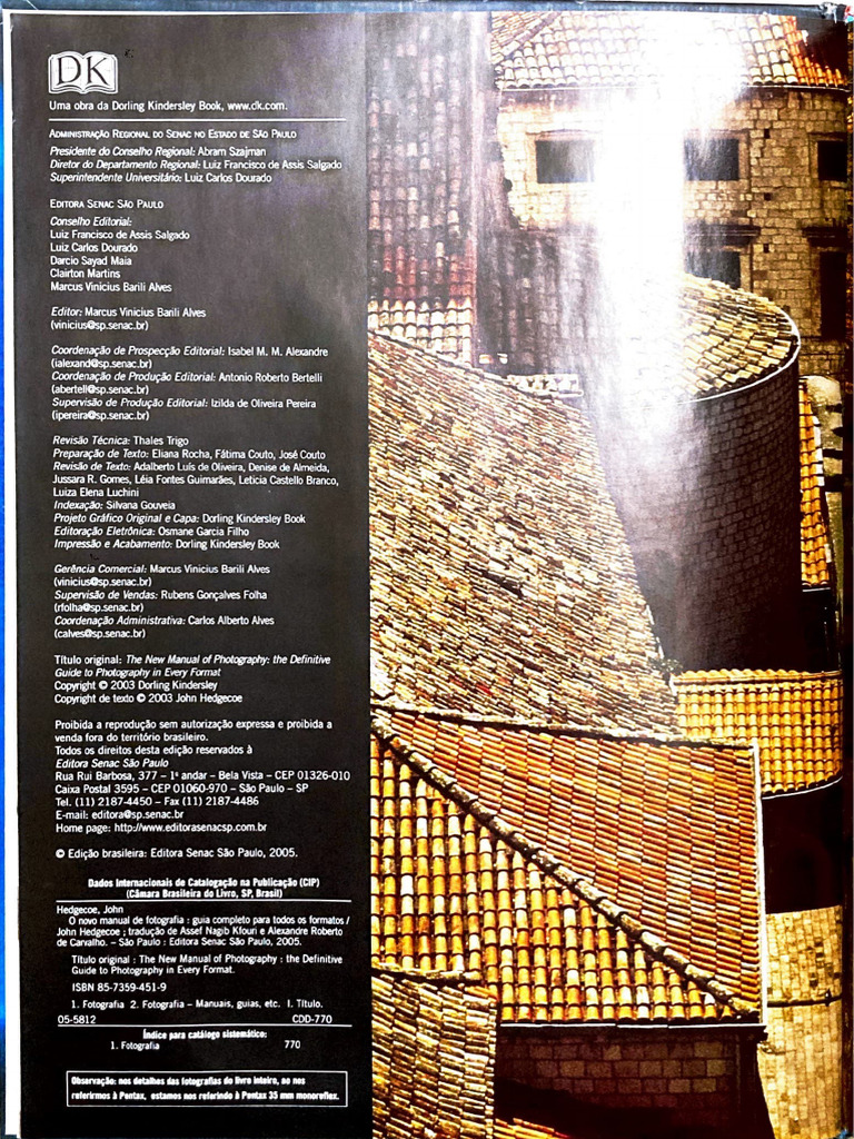 Objetivas - John Hedgecoe | PDF | Câmera | Lentes da Câmera