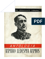 Ramiro Ledesma Ramos. Antología de textos