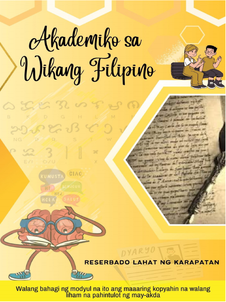 Filipino Language | PDF