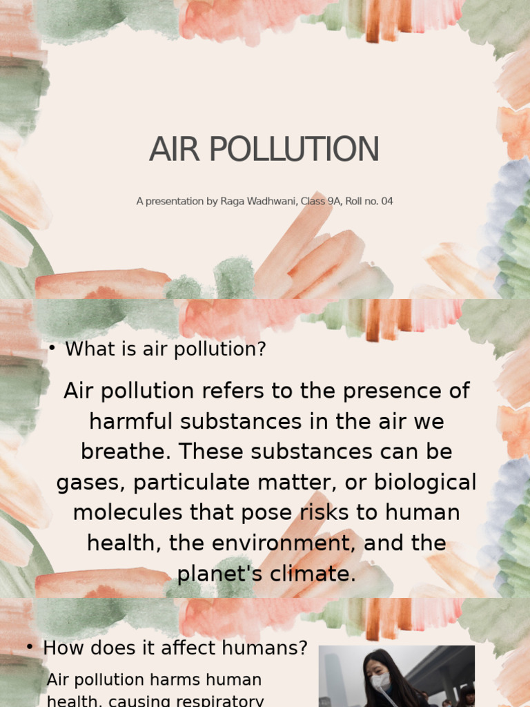 Reducing Air Pollution Impact | PDF