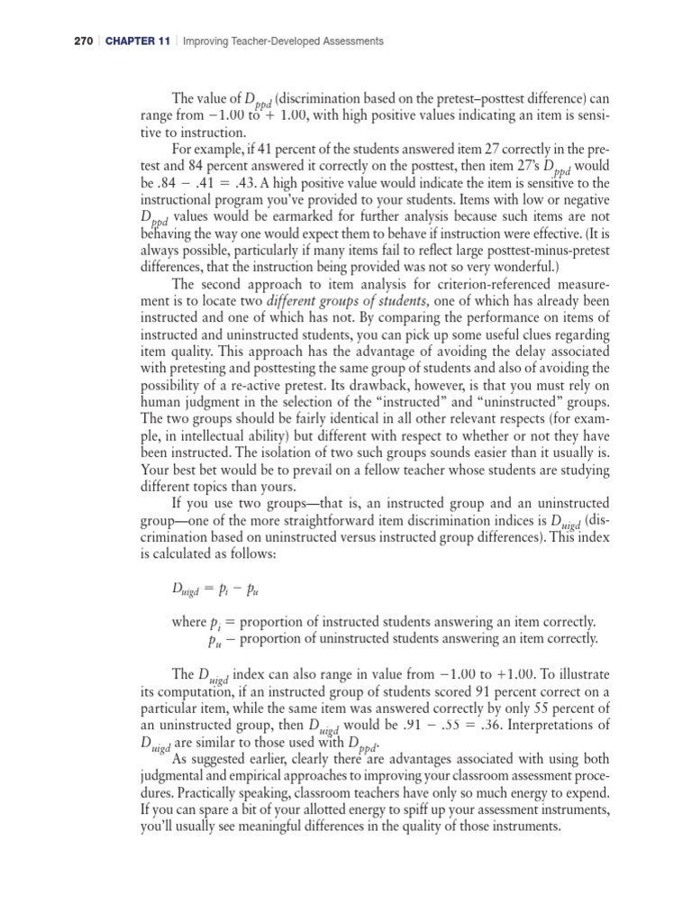Enhancing Teacher Assessments Effectively | PDF | Teachers | Cognition