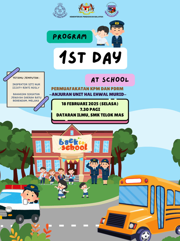 Program 1ST Day at School | PDF