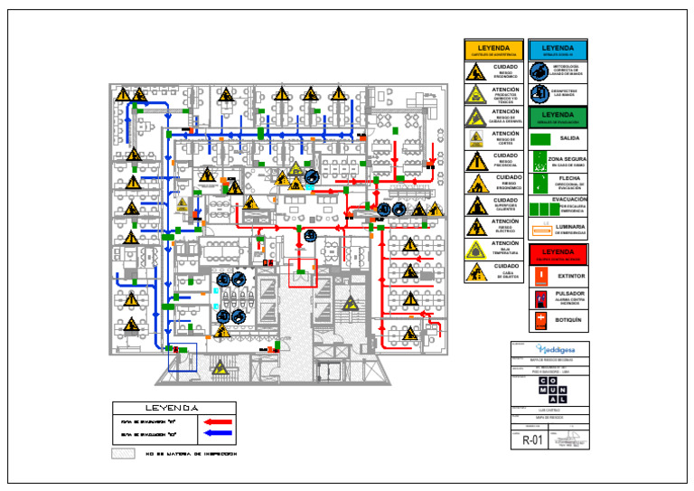 Mapa de Riesgos y Señalización de Seguridad | PDF