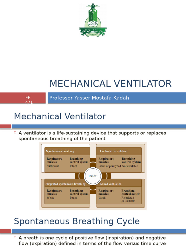 EE471 F21 Ventilator | PDF | Breathing | Exhalation