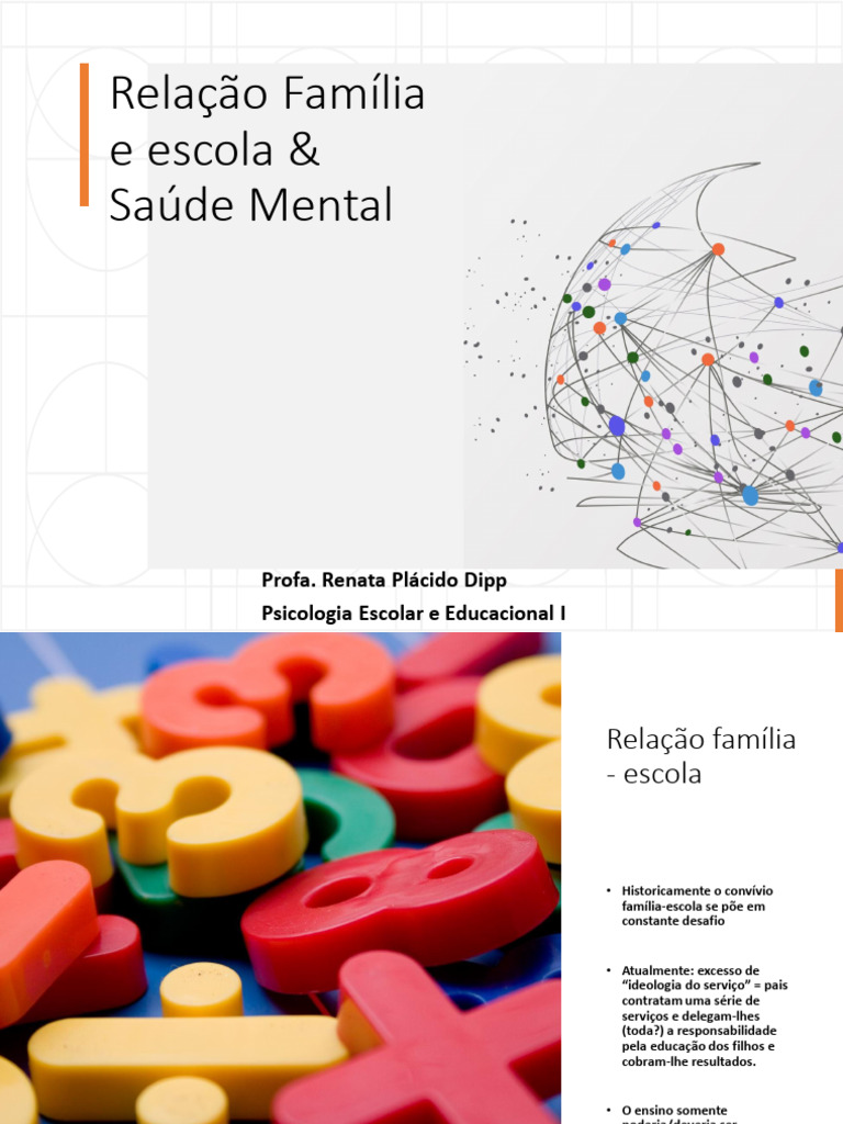 A Relação Família e Escola | PDF | Família | Moralidade