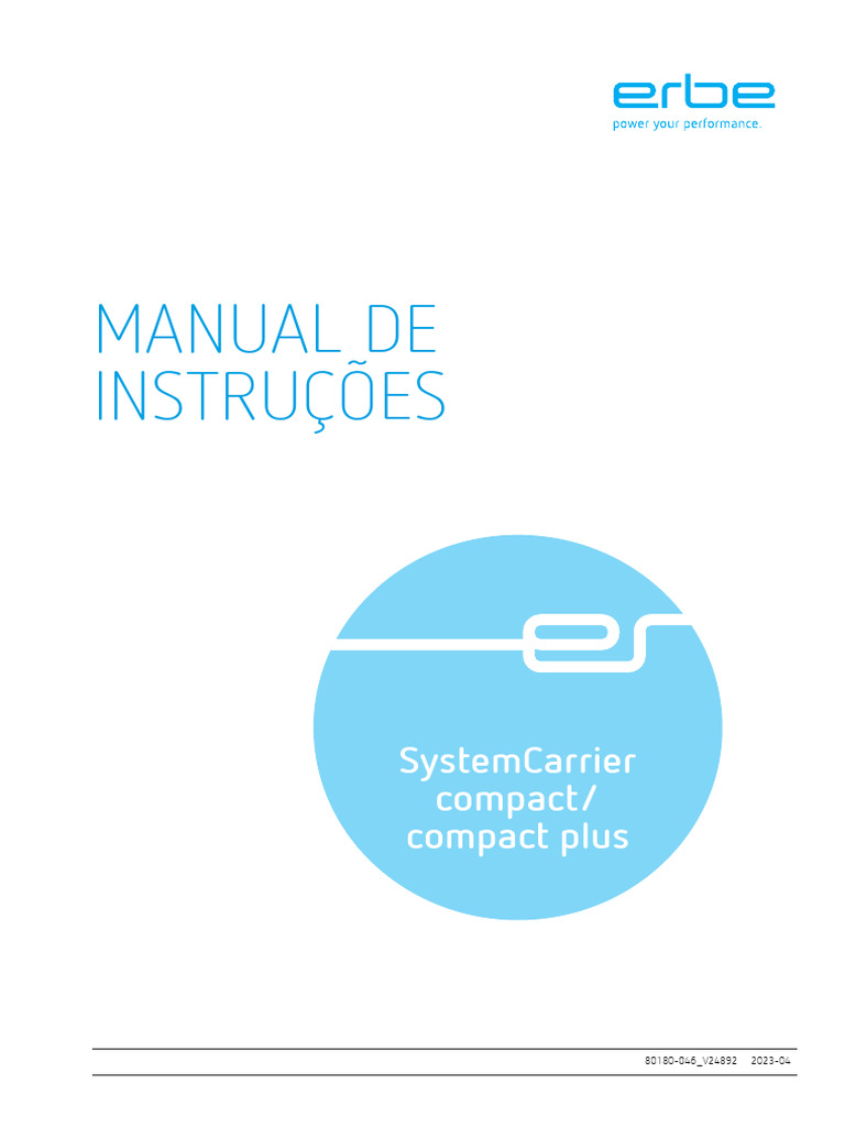 80180-046 ERBE BR SystemCarrier Compact Compact Plus D245028 | PDF ...