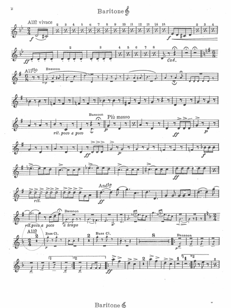 Baritone | PDF
