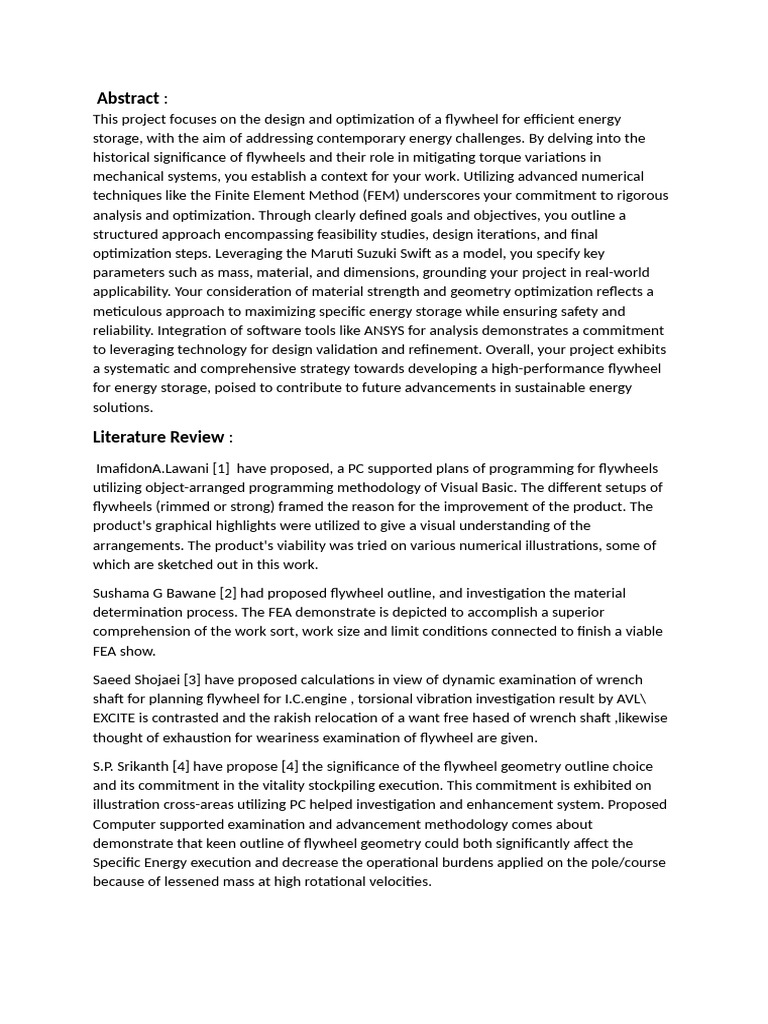 Major Project Review | PDF | Mathematical Optimization | Finite Element ...