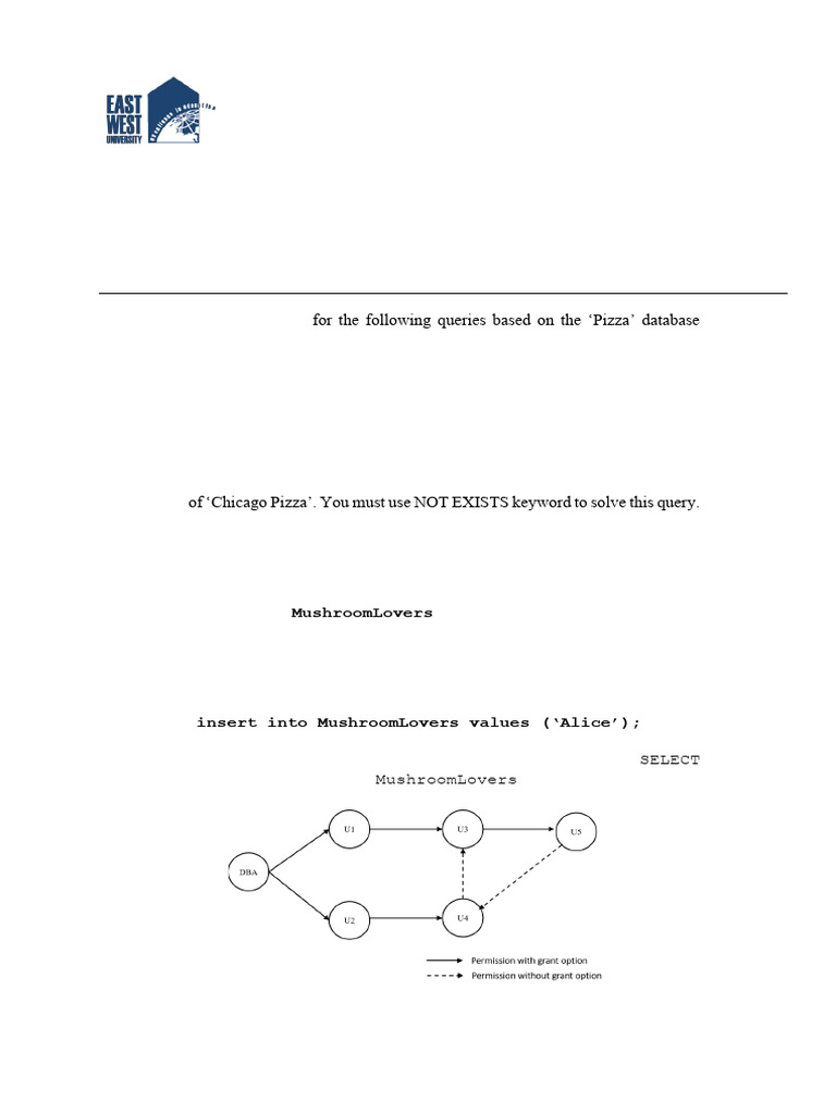 CSE 302 Database Systems Midterm Exam | PDF | Data Management Software ...