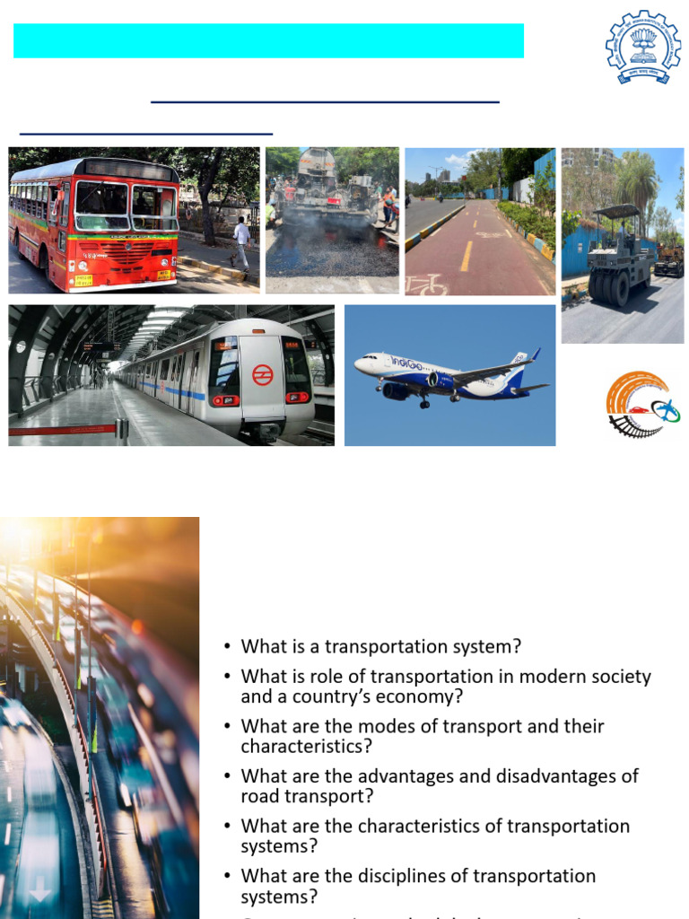 Transportation Systems Engineering Overview | PDF | Transport | Rail ...