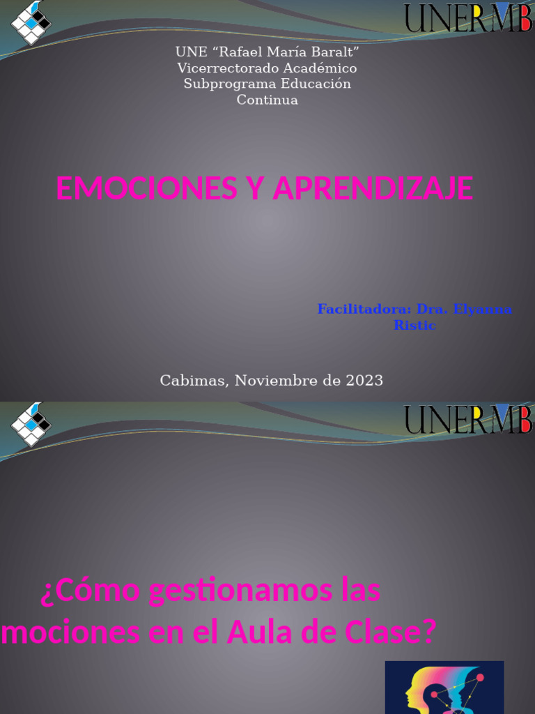 Emociones y Aprendizaje en el Aula | PDF | Las emociones | Cerebro