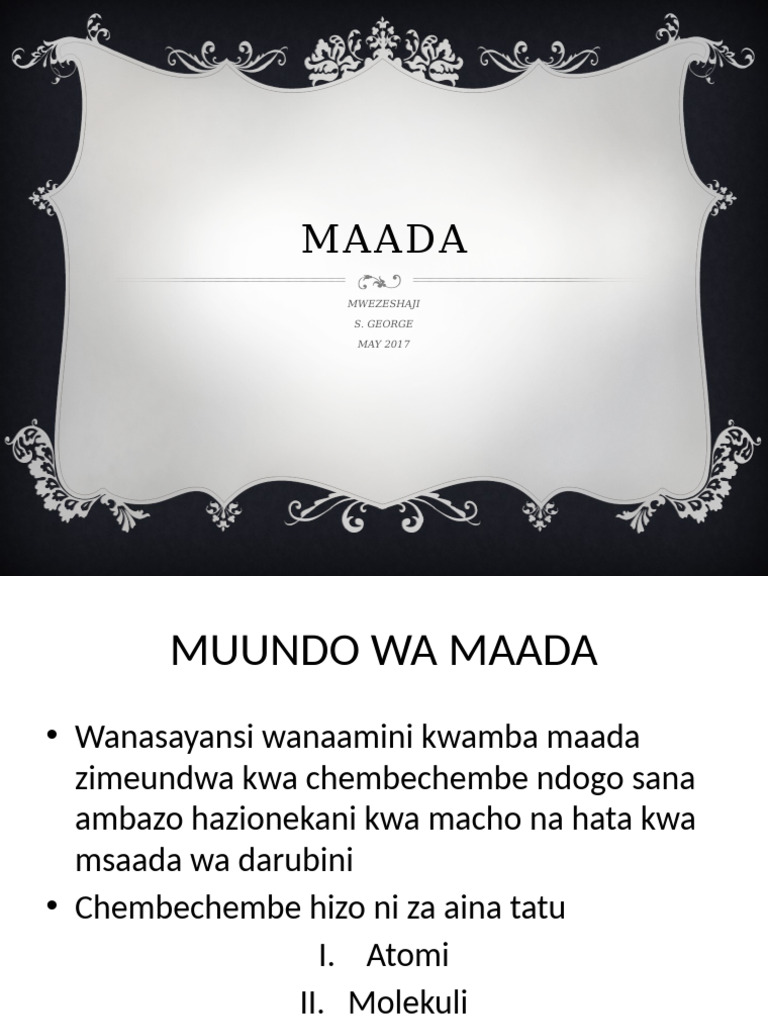 Maada | PDF