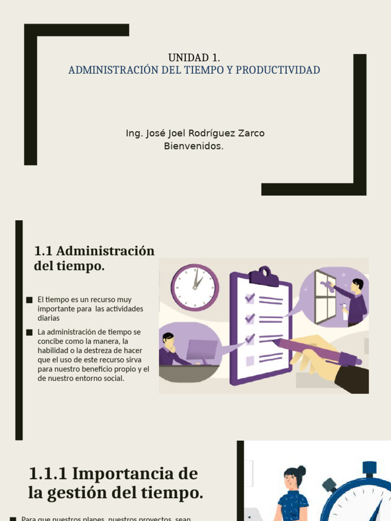 Técnicas para Mejorar la Productividad | PDF | Gestión del tiempo ...