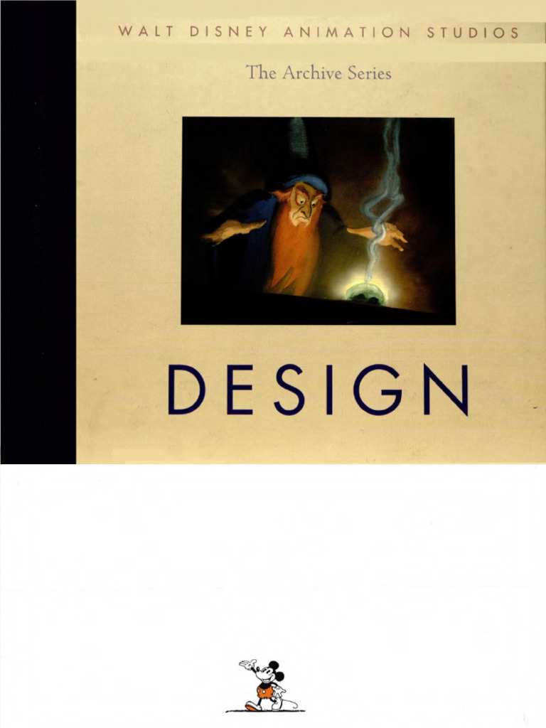 Walt Disney Animation Studios The Archive Series - Design - Walt