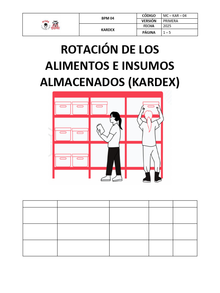 PBPM - 04 - Kardex | PDF