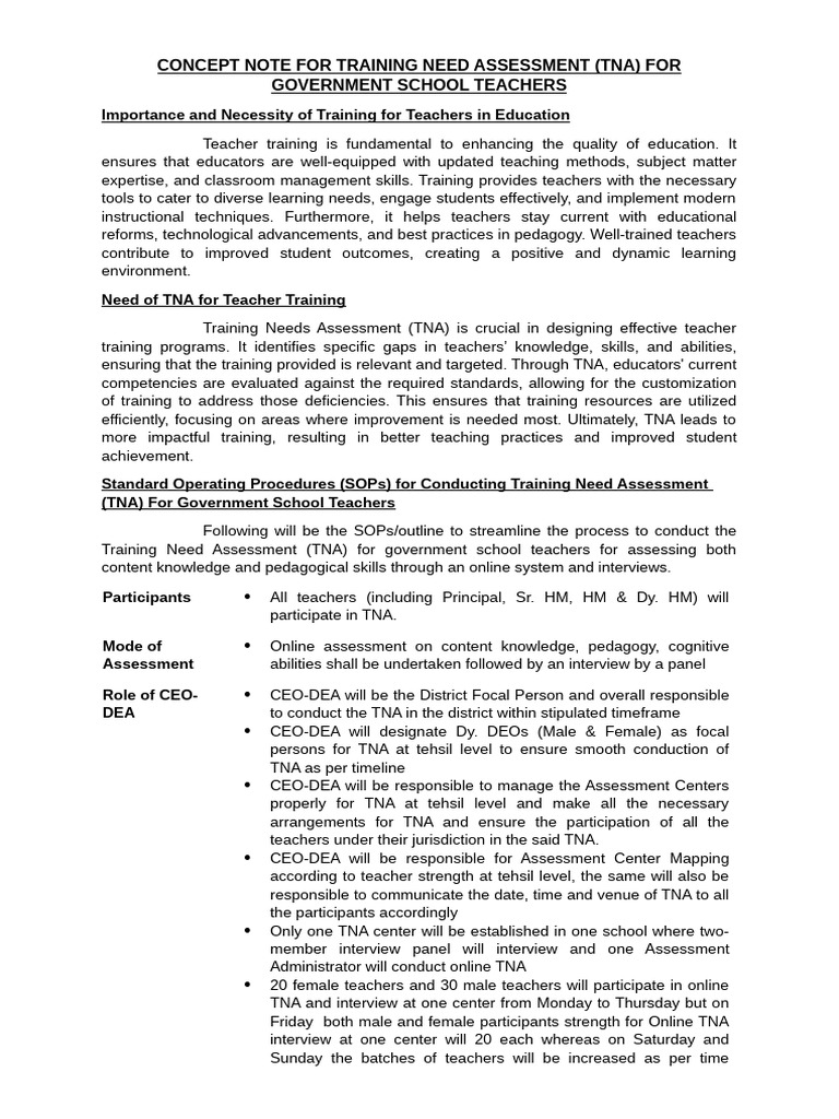 Concept Note - New Without Consultancy Firm 22-10-2024 | PDF | Teachers ...