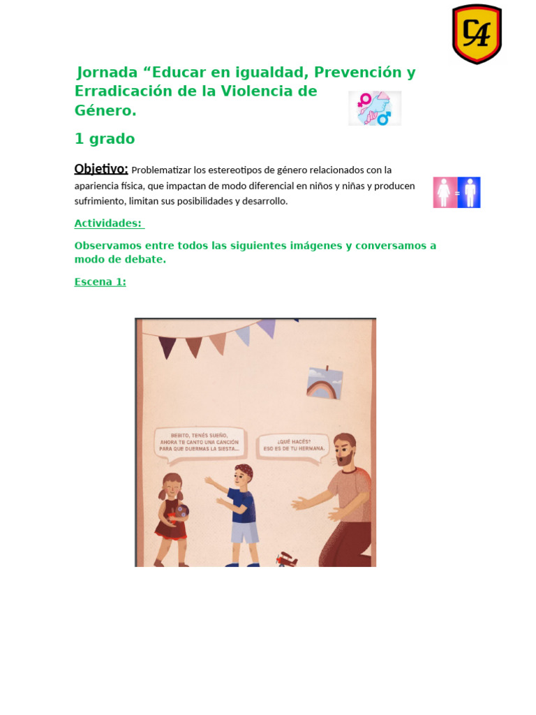Educar en Igualdad y Prevención de Género | PDF