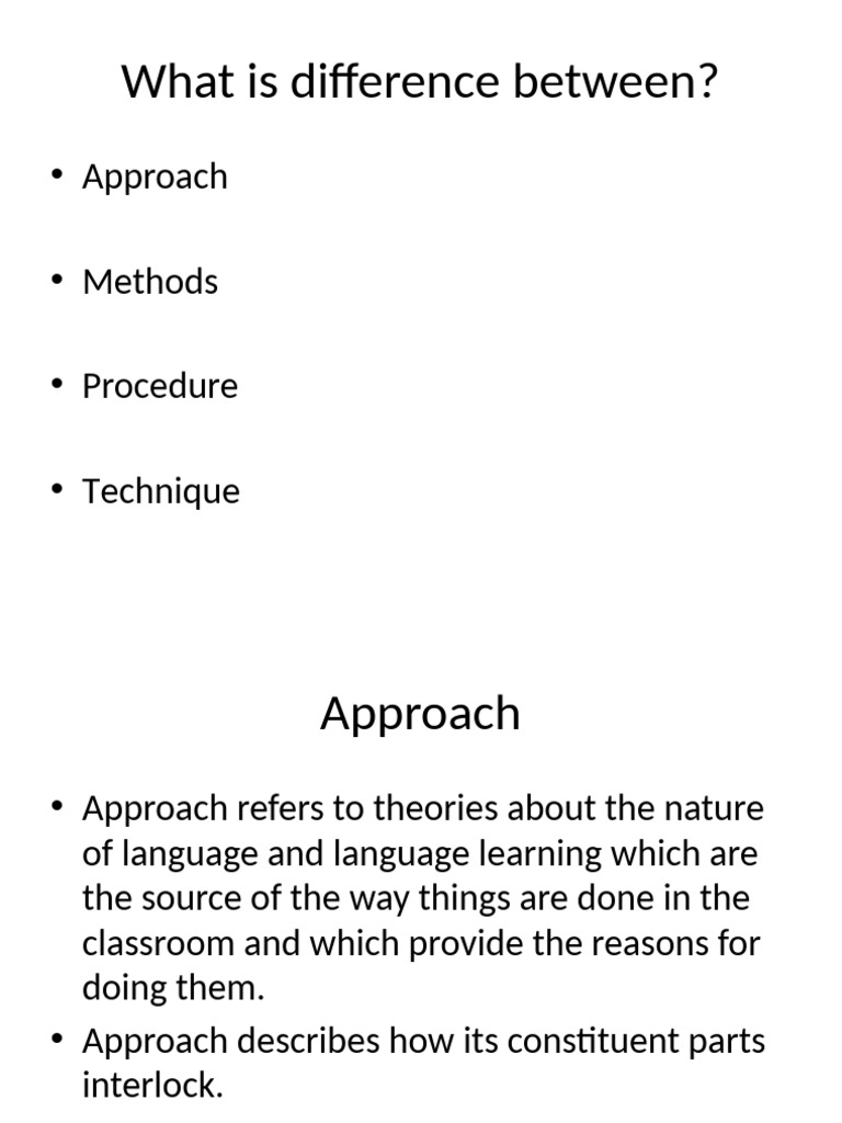 Methodology Training | PDF | Second Language | Phrase