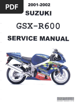 SUZUKI GSX-R600 サービスマニュアル　L1 Suzuki 2014 GSX-R 600 Service Manual