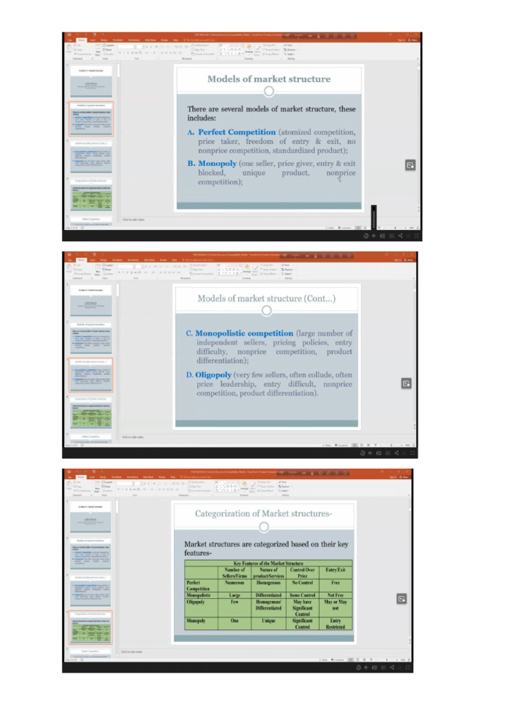 Market Structure | PDF