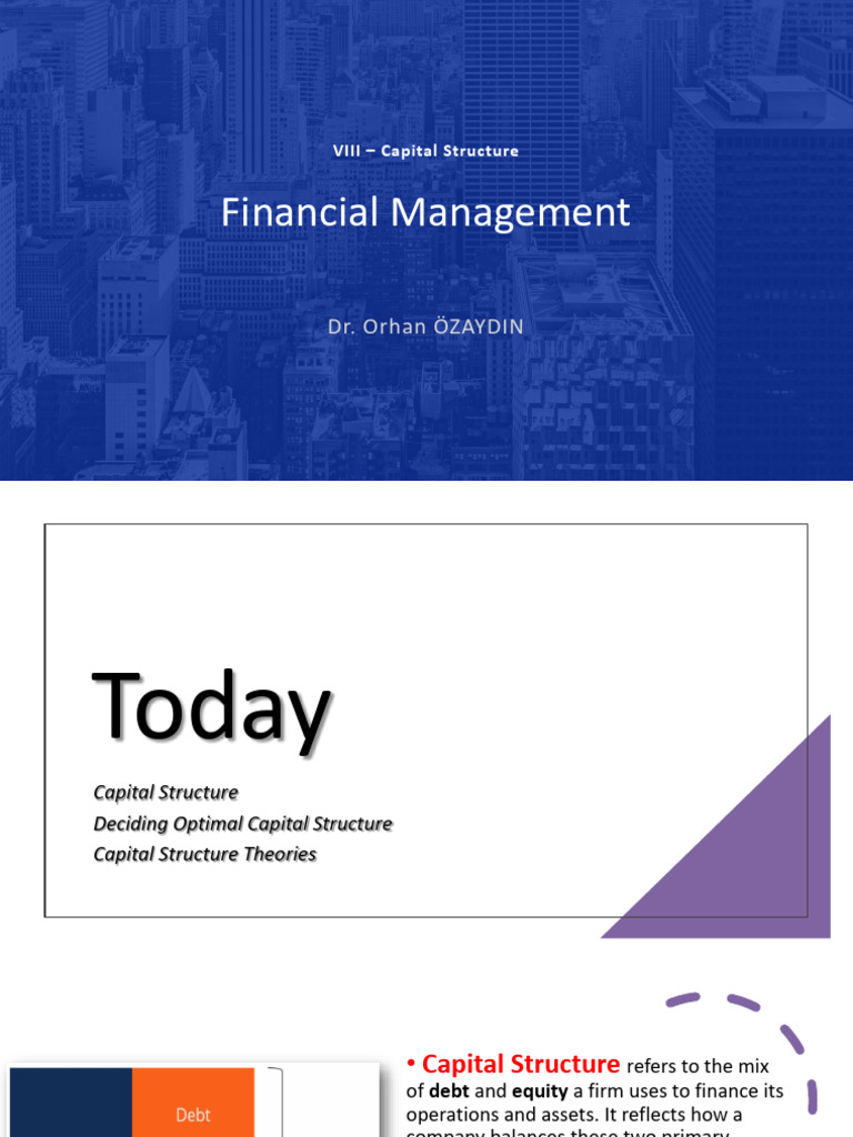 Financial Management - 08 | PDF | Capital Structure | Cost Of Capital