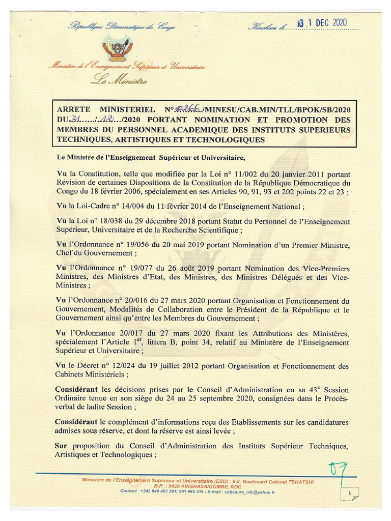 ARRETE | PDF