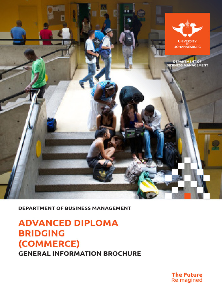 UJ Advanced Diploma Bridging Guide | PDF | Diploma | Academic Degree