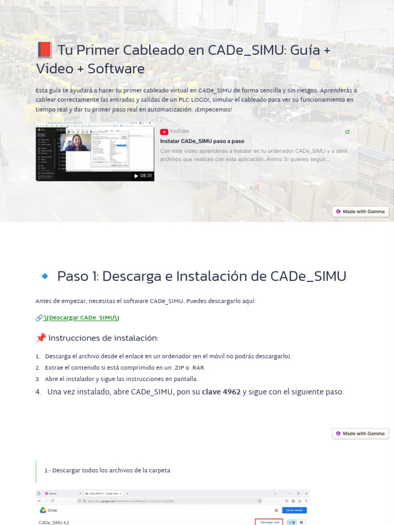 Tutorial de Instalación CADe_SIMU | PDF | Informática