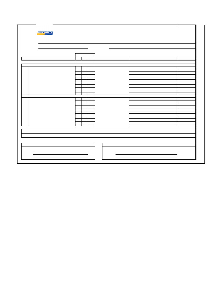 Inspección de Andamios: Lista de Verificación | PDF