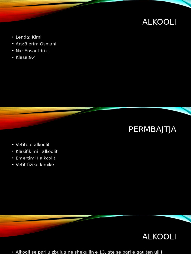 Alkooli | PDF