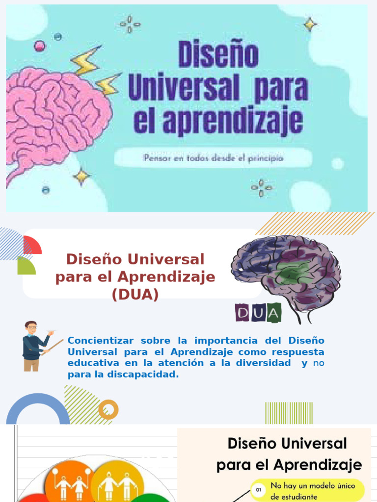 Diseño Universal para el Aprendizaje DUA | PDF | Aprendizaje | Multimedia