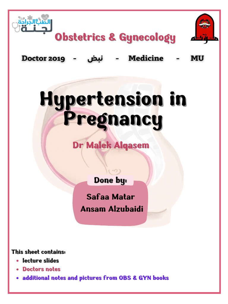 Hypertension in Pregnancy PDF | PDF | Blood Pressure | Hypertension