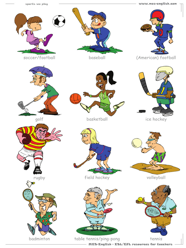 Popular Sports in My Country | PDF