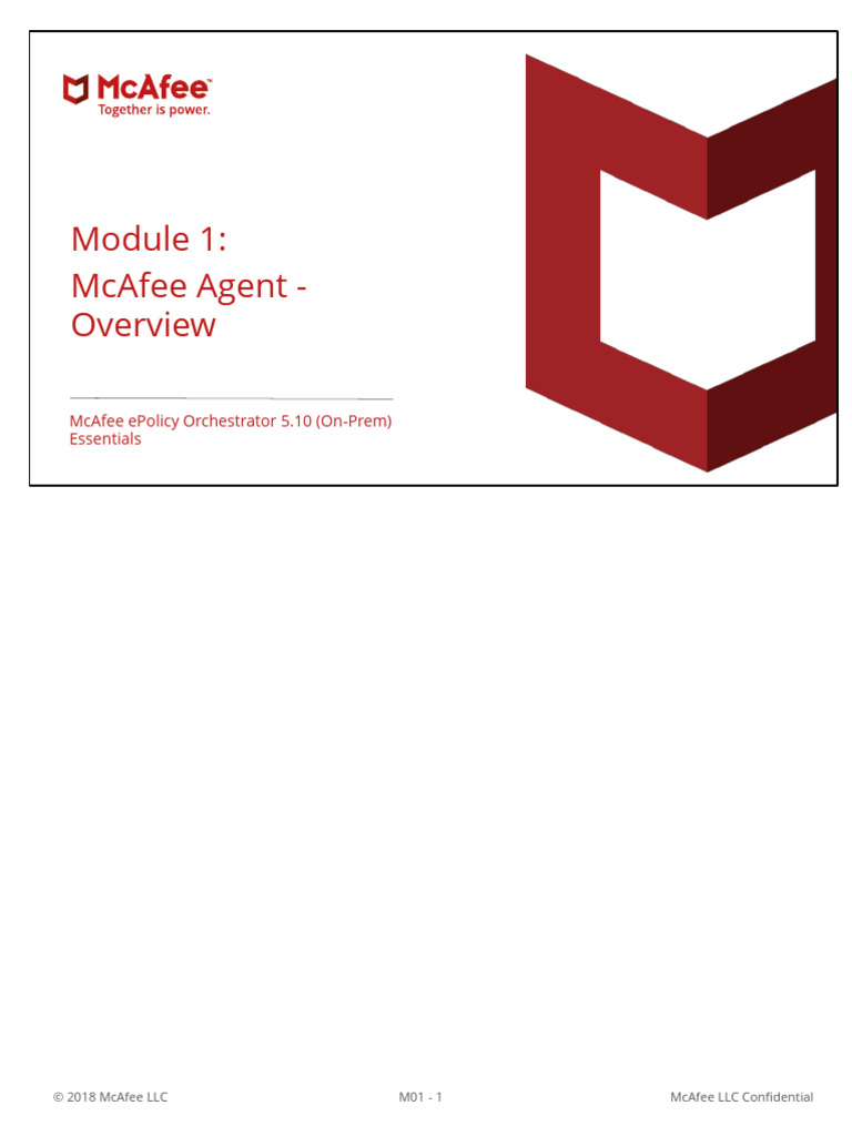 McAfee Agent Overview and Functions | PDF | Transmission Control ...
