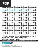 ECCHR CIA  "Extraordinary Rendition", Flights, Torture and Accountability. A European Approach.  Second Edition